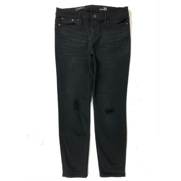 J. Crew womens size 31 matchstick stretch jean